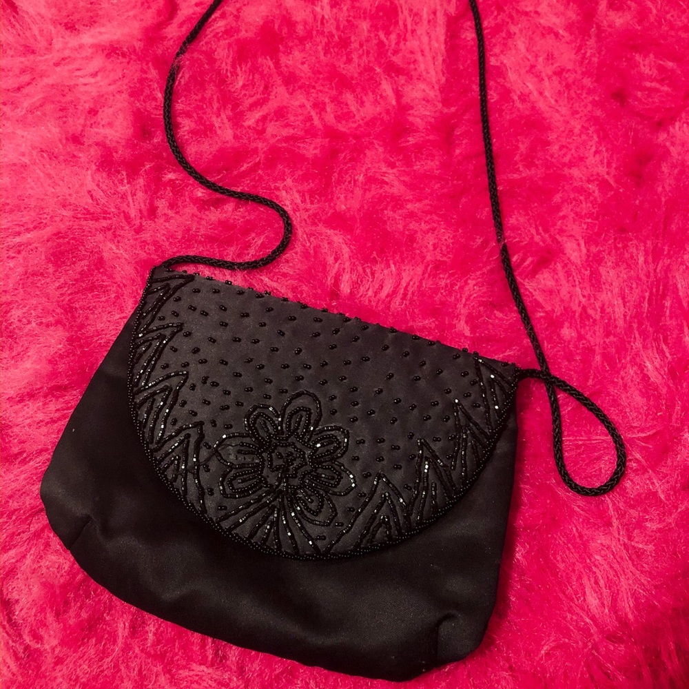 Black silk purse